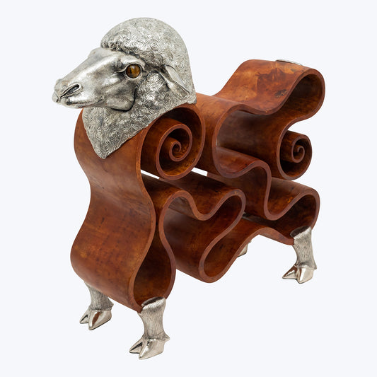 Gazing Ram Sculpture