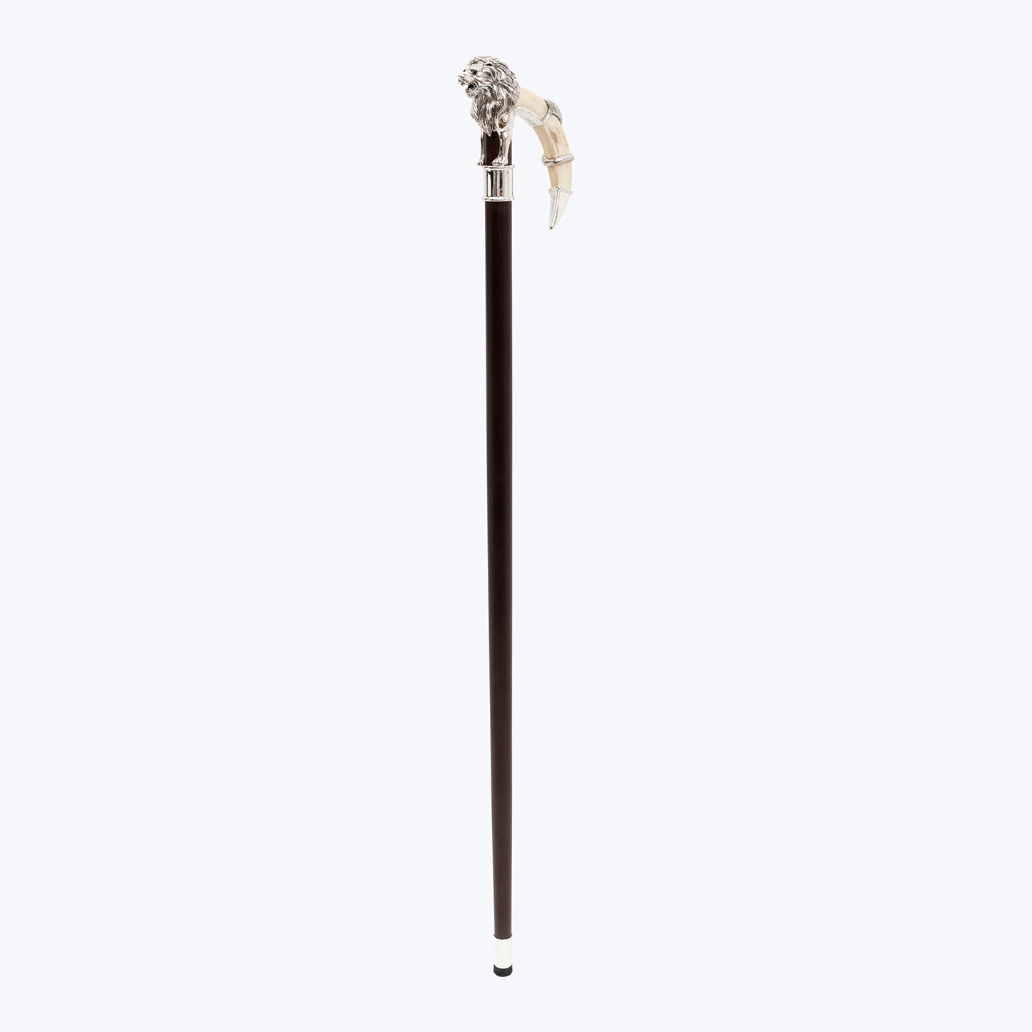 Silver Roaring Lion Cane