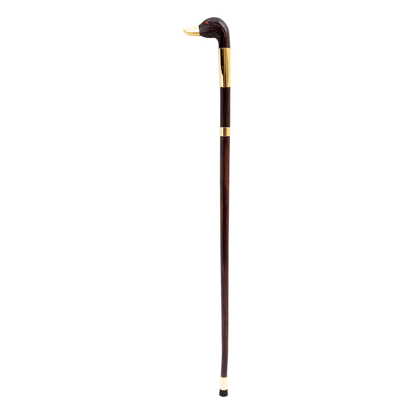 Golden Dabbling Duck Cane