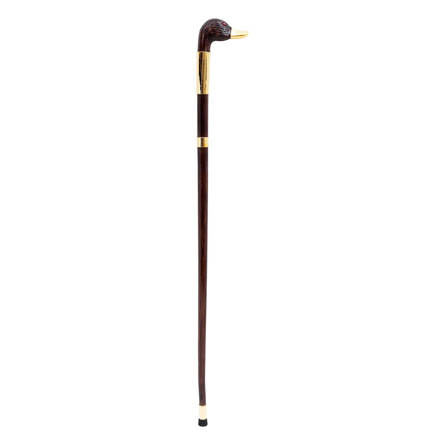 Golden Dabbling Duck Cane